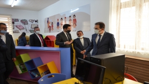 Şabanözü'nde Şehit Astsubay Harun Turhan Z-Kütüphanesi açıldı 