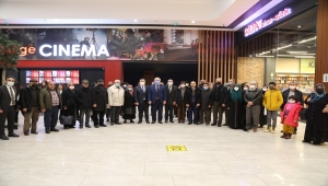 Şehit ve gazi yakınları "Kesişme: İyi ki Varsın Eren" filmini izledi