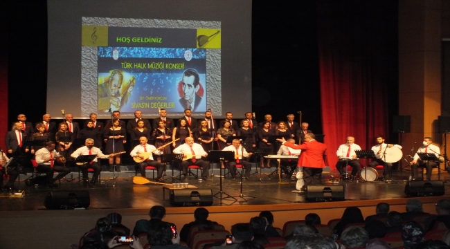"Sivas'ın değerleri" konser programı düzenlendi