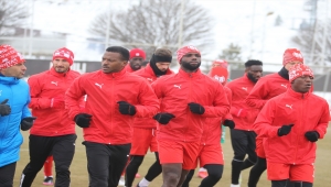 Sivasspor, Fatih Karagümrük maçının hazırlıklarını sürdürdü 