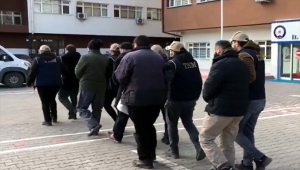 Aksaray merkezli DEAŞ operasyonunda yakalanan 10 zanlı adli kontrol şartıyla serbest