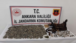 Ankara'da 4 bin 996 parça tarihi eser ele geçirildi