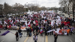 Başkentte "Yükselen Kadın Yükselen Türkiye Mitingi" yapıldı