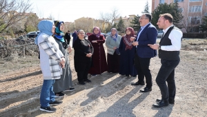 Belediye Başkanı Savran, çalışma yapılacak alanları inceledi