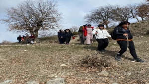 Beypazarı'nda doğa yürüyüşü gerçekleştirildi