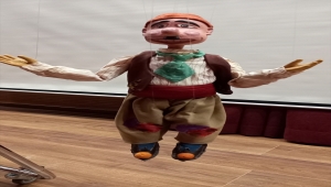 Beypazarı'ndaki Kitap ve Kültür Günleri'nde çocuklar kukla gösterileriyle eğlendi 