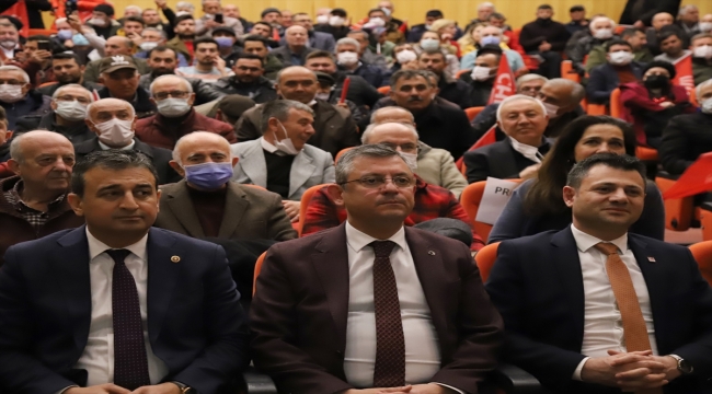 CHP Grup Başkanvekili Özel, Aksaray'da İl Danışma Kurulu Toplantısında konuştu: