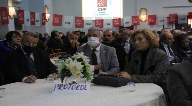 CHP Kayseri İl Başkanlığı Danışma Kurulu toplandı