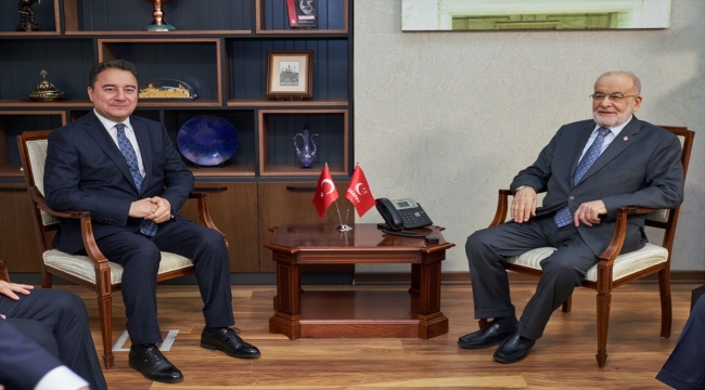 DEVA Partisi Genel Başkanı Babacan, Uysal ve Karamollaoğlu'nu ziyaret etti