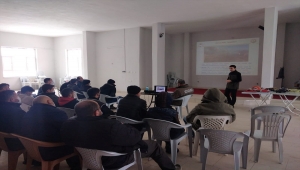 Hüyük ve Derebucak'ta orman yangını gönüllü eğitimleri