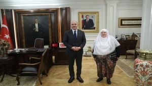 İçişleri Bakanı Süleyman Soylu, Mihalgazi Belediye Başkanı Akgün'ü kabul etti