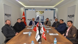 KAEÜ Rektörü Prof. Dr. Karakaya MÜSİAD üyeleriyle buluştu