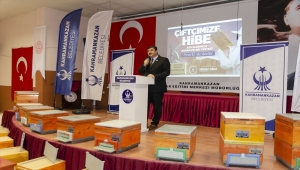 Kahramankazan Belediyesinden üreticilere arı kovanı desteği