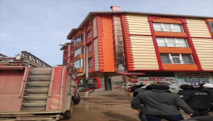 Kangal'da lokantasının bacasından yangın çıktı