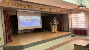 Karapınar'da öğrencilere küresel ısınma ve etkileri anlatıldı
