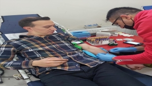Karapınar'da Ülkü Ocakları kan bağışında bulundu