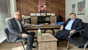 Kaymakam Durani Dinç'ten dernek ve oda ziyareti