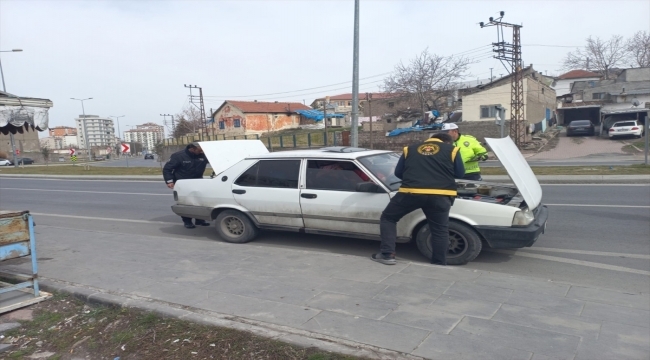 Kayseri'de çevreye rahatsızlık veren araç denetimi: İhlali bulunan araçların sürücülerine 47 bin 901 lira ceza