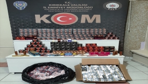 Kırıkkale'de 7 bin 738 adet kaçak cinsel içerikli ürün ele geçirildi