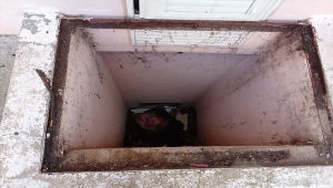 Kırıkkale'de havalandırma boşluğuna düşen kadın yaralandı