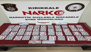 Kırıkkale'de uyuşturucu operasyonunda şüpheli tutuklandı