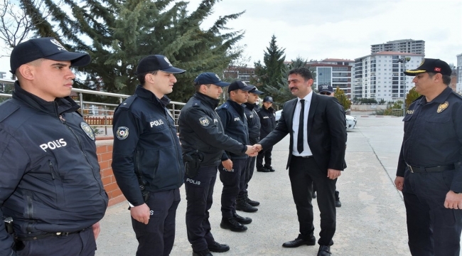 Kırıkkale Valisi Tekbıyıkoğlu'ndan Polis Meslek Yüksekokulu'na ziyaret