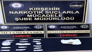 Kırşehir'de uyuşturucu operasyonunda yakalanan 3 zanlı tutuklandı
