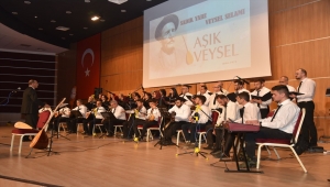 KMÜ'de Aşık Veysel'i anma gecesi