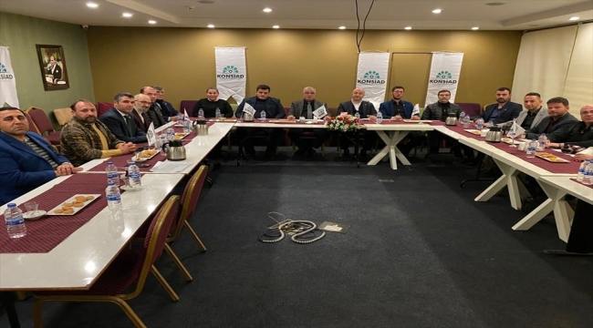 KONSİAD Konya Şubesi, Mıhoğlugil başkanlığında ilk toplantısını yaptı