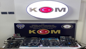 Konya'da "kripto madenciliği" operasyonu