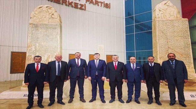 MHP Kayseri heyeti, Ankara'da ziyaretlerde bulundu