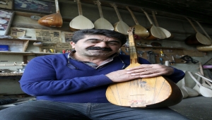 Saz ustasının el işi bağlamalarının ünü Sivas'ın sınırlarını aştı 