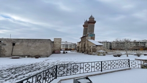 Sivas'ta baharda kar etkili oldu