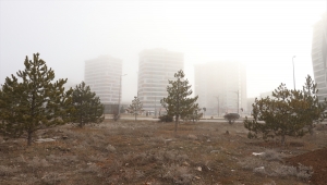 Sivas'ta sis etkili oldu