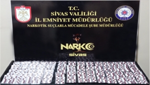 Sivas'ta uyuşturucuyla mücadele çalışmalarında yakalanan 6 zanlı tutuklandı
