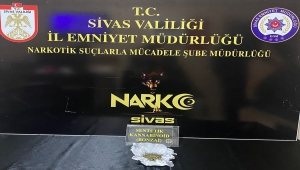 Sivas'ta uyuşturucuyla mücadele kapsamında 2 haftada 6 zanlı tutuklandı