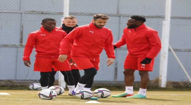 Sivasspor, Giresunspor maçının hazırlıklarını sürdürdü