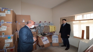 Suşehri'nde ihtiyaç sahibi 395 öğrenciye giysi yardımı yapıldı 