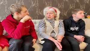 Torunuyla Türkiye'ye sığınan Ukraynalı kadın 8 günlük zorlu yolculuğu anlattı