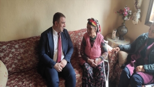 Ulaş Kaymakamı Baş'tan yaşlılara ve ihtiyaç sahiplerine ziyaret 
