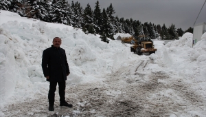 Yalıhüyük Gölcük yaylasının yolları açıldı