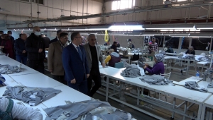 Yozgat Valisi Polat, OSB'de fabrika ziyaretinde bulundu