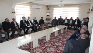 Yunak Kaymakamı Murat Karahan, muhtarlarla bir araya geldi