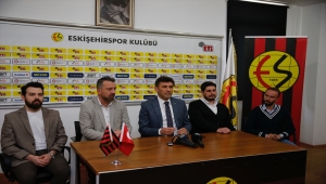AK Parti Eskişehir İl Başkanı Çalışkan'dan Eskişehirspor'a ziyaret