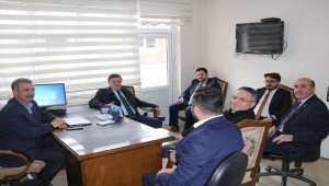 AK Parti Yozgat Milletvekili Başer'den AA bürosuna ziyaret