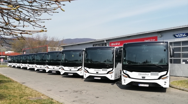 Anadolu Isuzu'dan Hırvatistan'a 12 Kendo/Interliner otobüs ihracatı