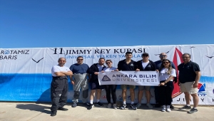 Ankara Bilim Üniversitesi, Jimmy Key Universail Yelken Yarışması'nda birinci oldu