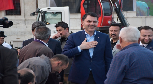 Bakan Murat Kurum, Sivas'ta çeşitli programlara katıldı