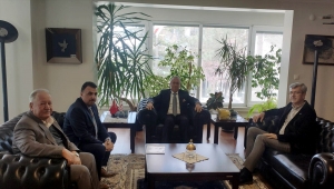 Beypazarı heyeti KKTC Büyükelçiliğine ziyarette bulundu