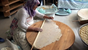 Beypazarı'nda bayram tatlıları hazırlanıyor